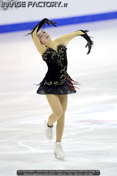 2013-03-02 Milano - World Junior Figure Skating Championships 6597 Rika Hongo JPN